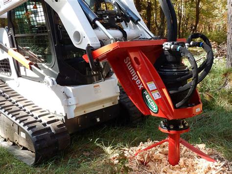 stump auger attachment for skid steer|auger type stump grinder.